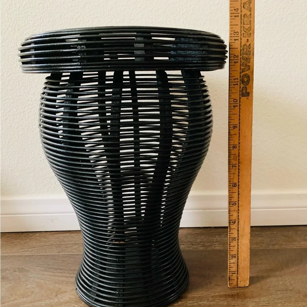 Rattan vase